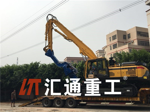 橋梁樁基施工由挖掘機(jī)打樁臂改裝拉開序幕