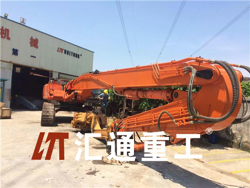 挖掘機打樁臂改裝能維修嗎？